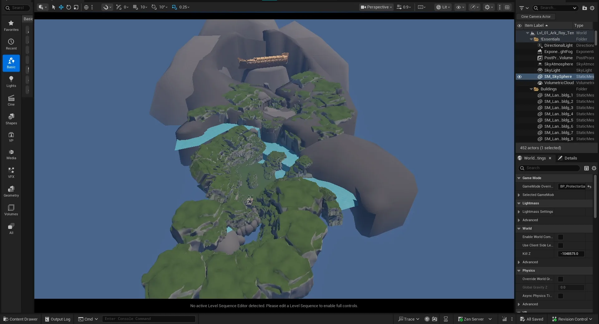 Unreal Engine 5 Viewport 3 &mdash; Architectural Props & Tools